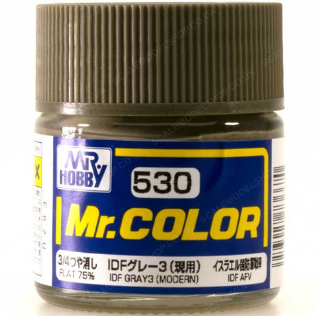 Mr Hobby Mr Color IDF Grey 3 Modern Mr Hobby PAINT, BRUSHES & SUPPLIES