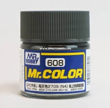 Mr Hobby Mr Color JMSDF Dark Gray 2705 N4 10ml Mr Hobby PAINT, BRUSHES & SUPPLIES