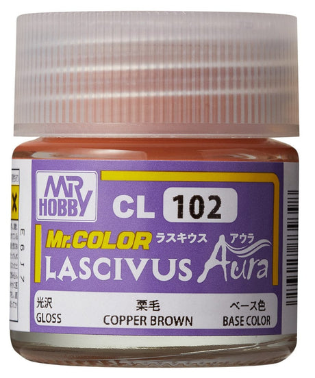 Mr Hobby Mr Color Lascivus Copper Brown 10ml Mr Hobby PAINT, BRUSHES & SUPPLIES