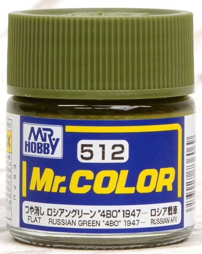 Mr Hobby Mr Color Russian Green 4BO 1947 10ml Mr Hobby PAINT, BRUSHES & SUPPLIES