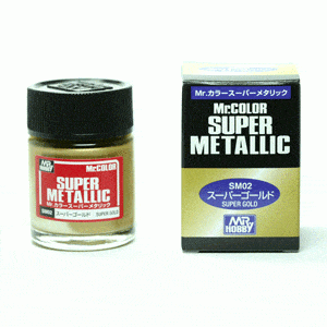 Mr Hobby Mr Color Sm02 Super Metallic Gold Mr Hobby PAINT, BRUSHES & SUPPLIES