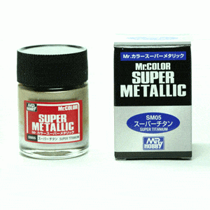 Mr Hobby Mr Color Sm05 Super Metallic Titanium Mr Hobby PAINT, BRUSHES & SUPPLIES