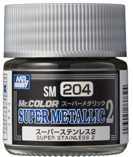 Mr Hobby Mr Color Super Metallic Fine Stainless Steel Mr Hobby PAINT, BRUSHES & SUPPLIES