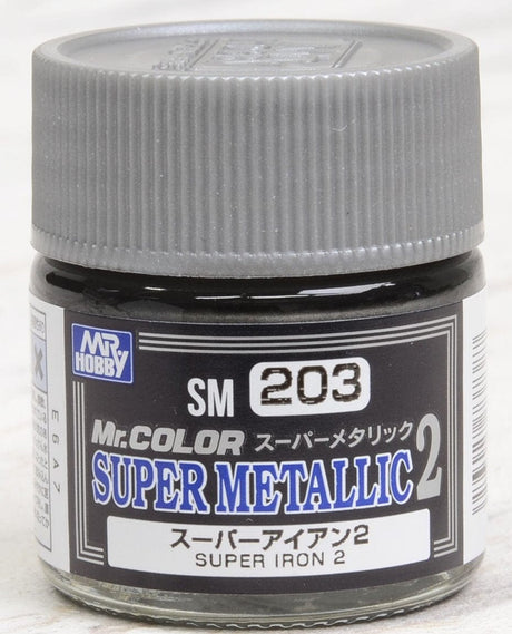 Mr Hobby Mr Color Super Metallic Iron Mr Hobby PAINT, BRUSHES & SUPPLIES