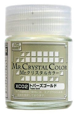 Mr Hobby Mr Crystal Xc02 Topaz Gold Mr Hobby PAINT, BRUSHES & SUPPLIES