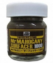 Mr Hobby Mr Mahogany Surfacer 1000 Mr Hobby PAINT, BRUSHES & SUPPLIES
