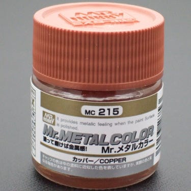 Mr Hobby Mr Metal 215 Copper Acrylic Mr Hobby PAINT, BRUSHES & SUPPLIES