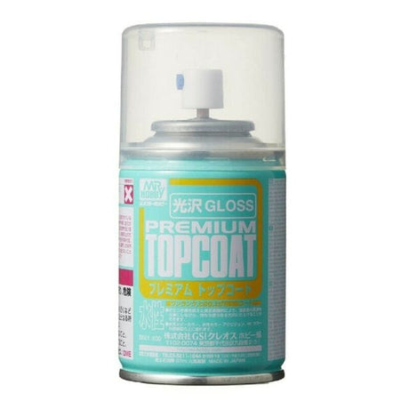 Mr Hobby Mr Premium Top Coat Gloss 88ml Mr Hobby PAINT, BRUSHES & SUPPLIES