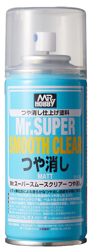 Mr Hobby Mr Super Smooth Clear Matt Mr Hobby PAINT, BRUSHES & SUPPLIES
