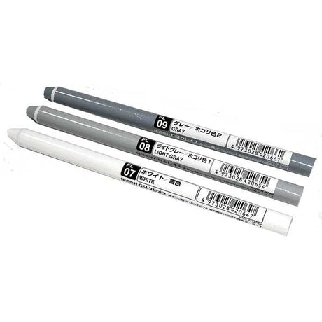 Mr Hobby Mr Weathering Liner 203 Snow Set Mr Hobby PAINT, BRUSHES & SUPPLIES