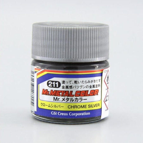 Mr Metal Color Chrome Silver Mr Hobby PAINT, BRUSHES & SUPPLIES