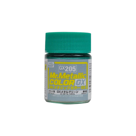Mr Metallic Color Gx Green Mr Hobby PAINT, BRUSHES & SUPPLIES