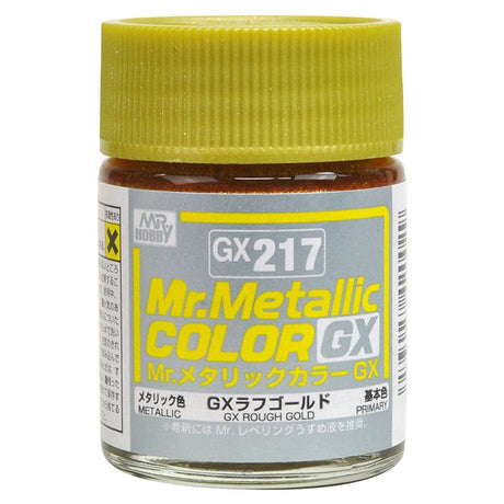 Mr Metallic Color GX217 Rough Gold Mr Hobby PAINT, BRUSHES & SUPPLIES