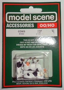 Model Scene 5100 OO Scale Cows Peco TRAINS - HO/OO SCALE