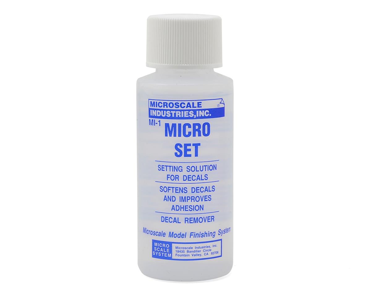 Microscale Industries Micro Set Decal Setting Solution - 1oz 29.6mL Microscale Industries PAINT, BRUSHES & SUPPLIES