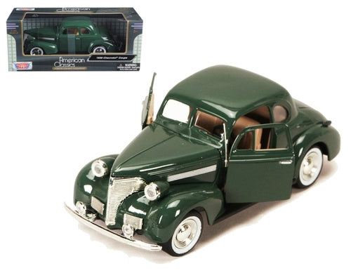 Motor Max 1/24 1939 Chev Coupe Dark - Assorted Colours Motor Max DIE-CAST MODELS
