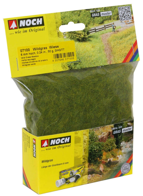 Noch 07100 HO Wild Grass Meadow 6mm 50g - Hobbytech Toys