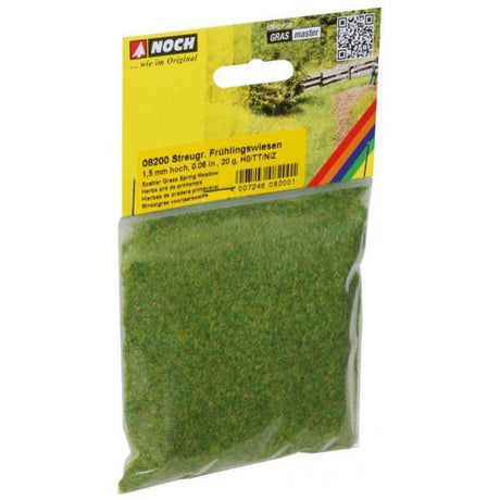 Noch 08200 Static Grass Spring Meadow 20G Noch TRAINS - SCENERY