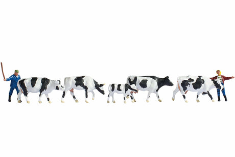Noch 15724 HO Drover and Cows - Hobbytech Toys