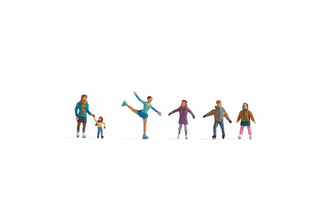 Noch 15824 HO Ice Skaters - Hobbytech Toys