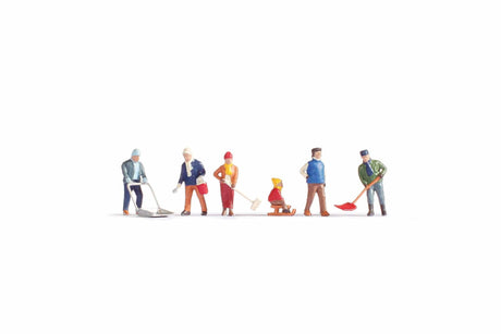 Noch 15928 HO Winter Work - Hobbytech Toys