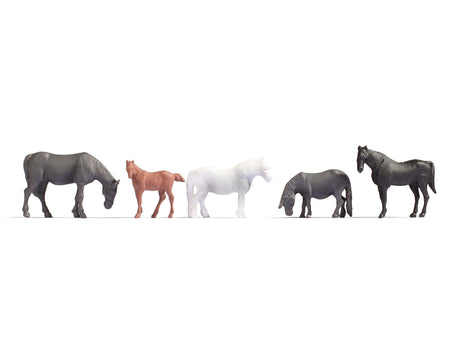 Noch 18215 HO Horses - Hobbytech Toys