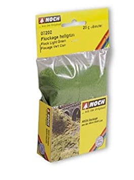 Noch 07202 Fine Flock Light Green Noch TRAINS - SCENERY