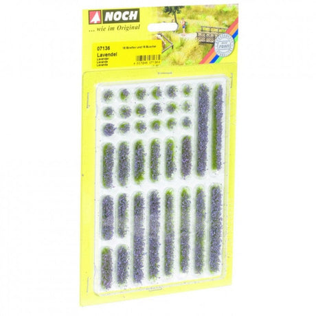 Noch 07136 Grass Tufts Lavender Noch TRAINS - SCENERY