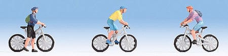 Noch HO Mountainbikers Noch TRAINS - HO/OO SCALE