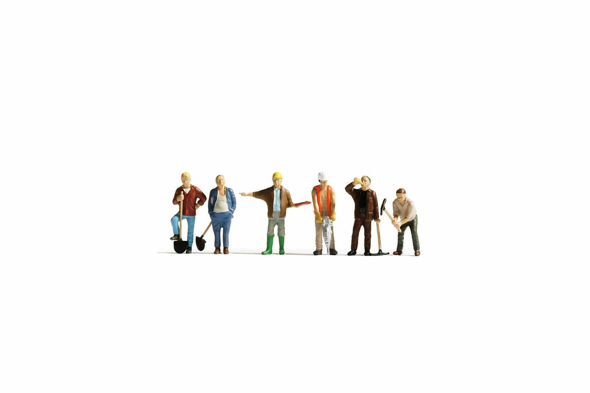 Noch 15110 HO Construction Workers - Hobbytech Toys