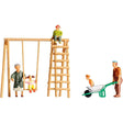 Noch 15589 HO Figures Grandparents And Grandchildren Noch TRAINS - HO/OO SCALE