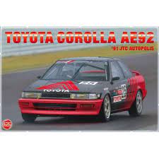 NuNu 1/24 Toyota Corolla Levin AE92 Plastic Model Kit [24025] - Hobbytech Toys
