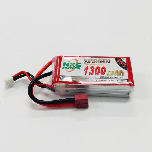 NXE 1300mah 3S 11.1v 30c Softcase - Deans - Hobbytech Toys