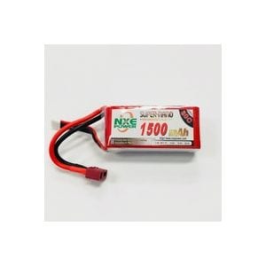 Compact NXE 1500mAh 2S 7.4V 30C Softcase Lipo Battery with Deans Connector