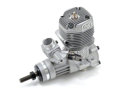 OS Engines MAX 46AX II Nitro Aircraft Engine, .46 Size w/ E-3071 Silencer OS Engines RC PLANES - PARTS
