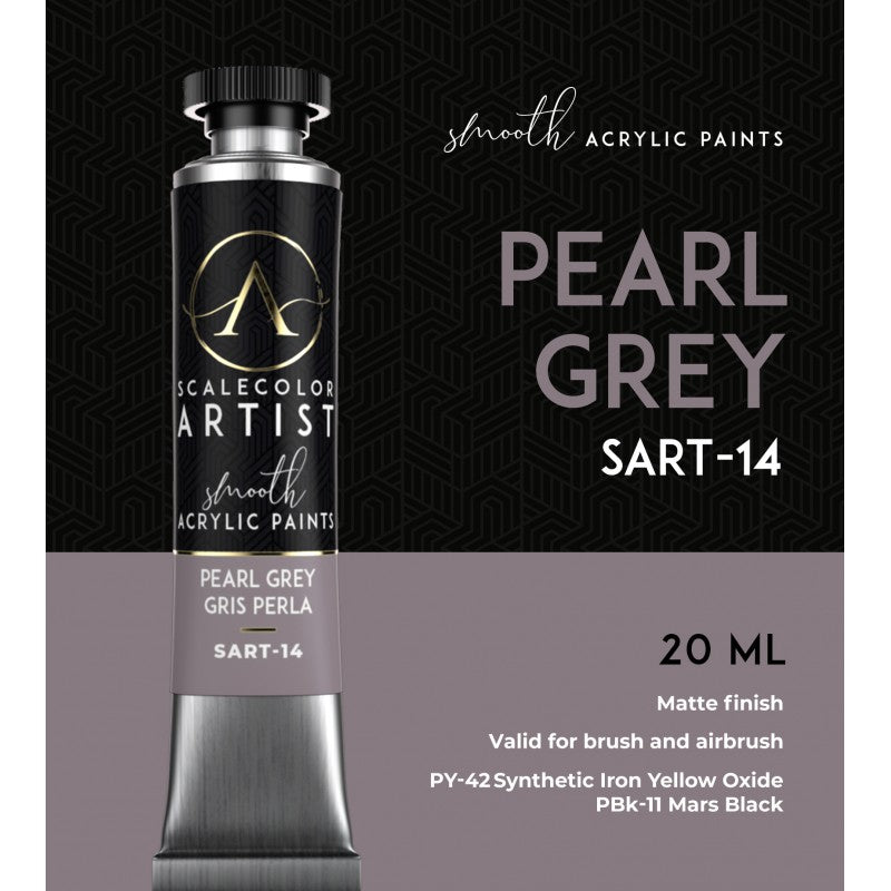 Scale 75 Scalecolor Artist Pearl Grey 20ml** Scale 75 PAINT, BRUSHES & SUPPLIES
