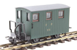 Peco GR590A OO-9 Ffestiniog Quarryman’s Brake Coach (1 Balcony) - Hobbytech Toys