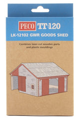 Peco LK12102 TT Scale GWR Goods Shed Kit - Hobbytech Toys