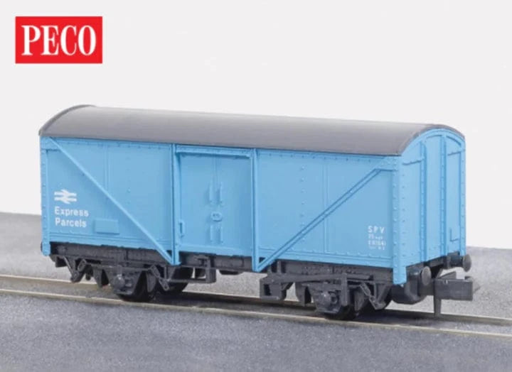 Peco NR09B N Parcels Van BR Light Blue - Hobbytech Toys
