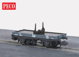 Peco NR39M N Bolster Wagons LMS Bauxite(2) - Hobbytech Toys