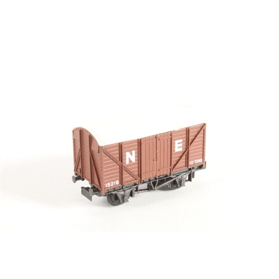 Peco NR43E N Standard Box Van NE Brown - Hobbytech Toys