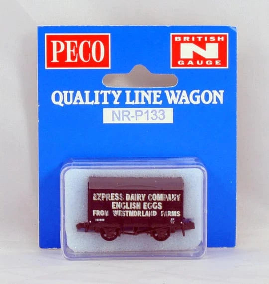 Peco NRP133 N Express Dairy English Eggs Van - Hobbytech Toys