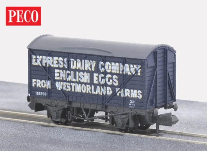 Peco NRP133 N Express Dairy English Eggs Van - Hobbytech Toys