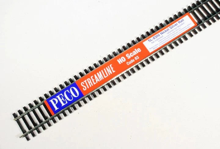 Peco SL-8300 HO Code 83 Flexitrack Full Box (25pcs) - Hobbytech Toys