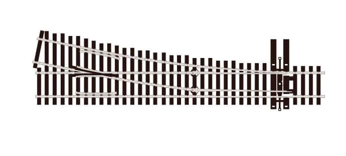 Peco SL-8351 HO Code 83 #5 Right Hand Insulfrog Point - Hobbytech Toys