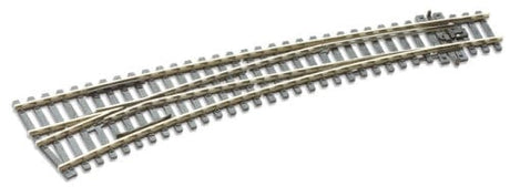 Peco SL-E87 HO/OO Curved L/H Point Electrofrog Peco TRAINS - HO/OO SCALE