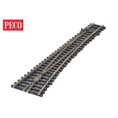 Peco SLU1296 TT Scale Code 55 Medium Left Hand Unifrog Point - Hobbytech Toys