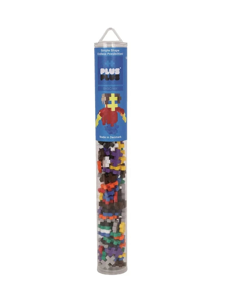Plus-Plus - Basic - 100 pcs Tube - Hobbytech Toys