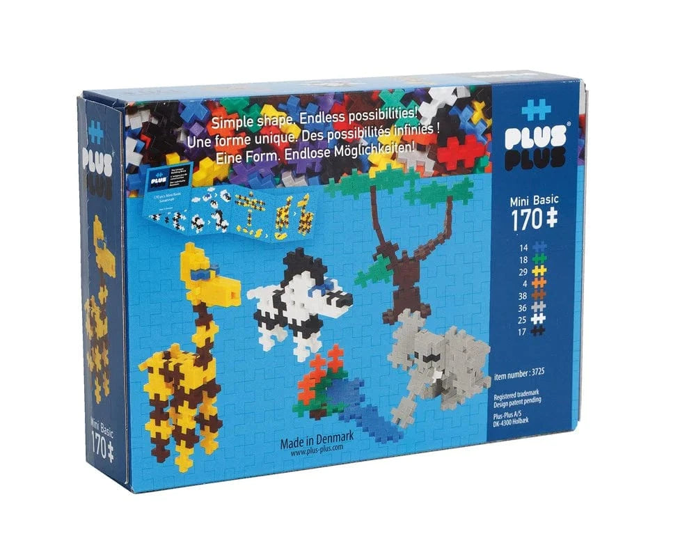 Plus-Plus - Basic Savannah - 170 pcs - Hobbytech Toys