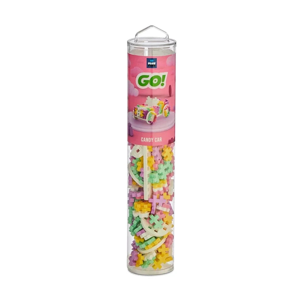 Plus-Plus - Colour Cars - Candy - 200 pcs Tube - Hobbytech Toys